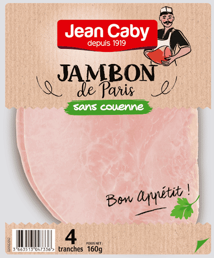 Jambon sans couenne Jean Caby